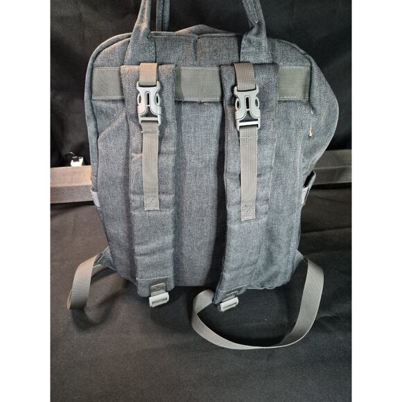 Popular Ruvalino Travel Diaper Bag Backpack - Gray With Changing Pad.. - Picture 9 of 9